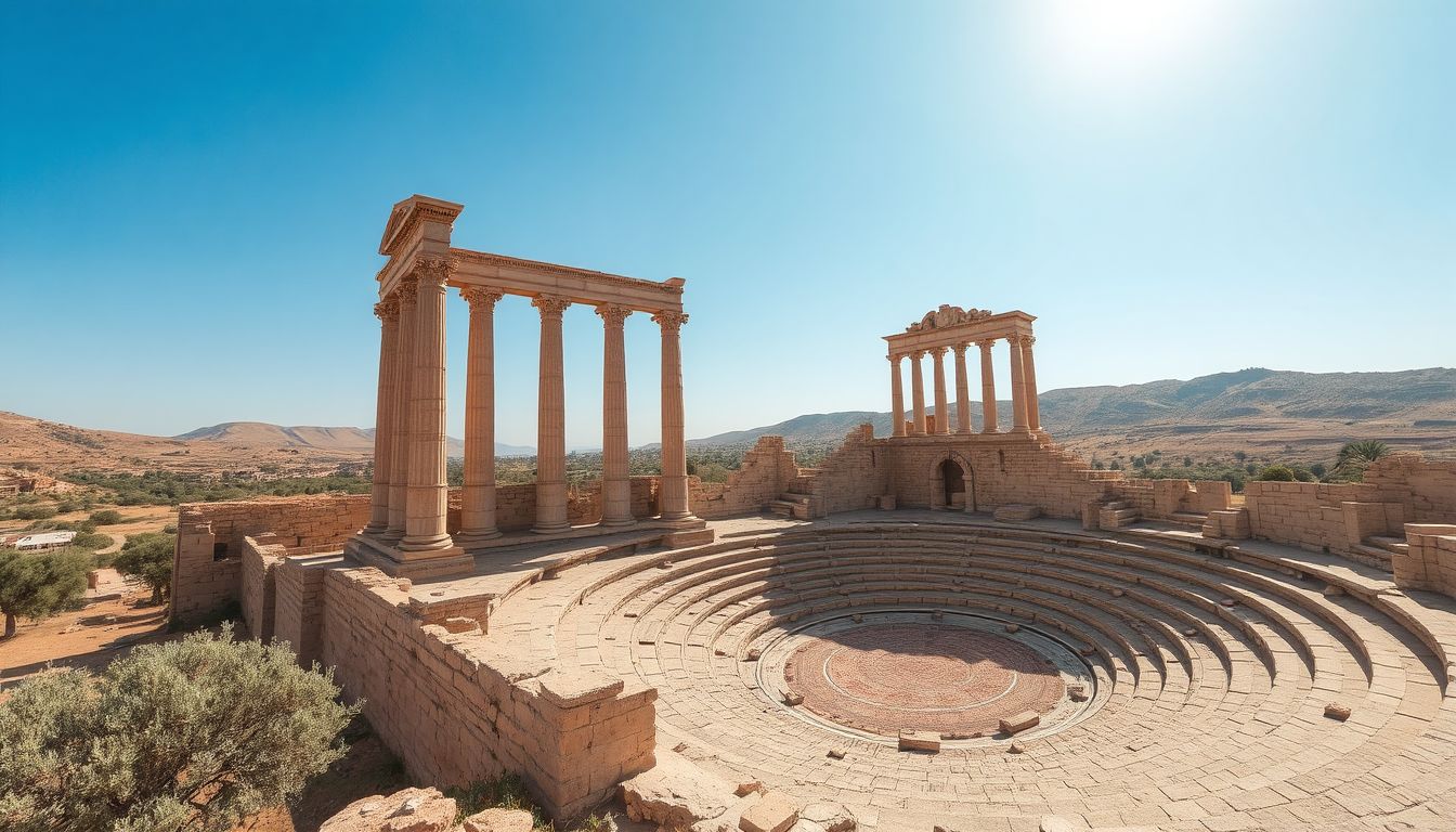 Graphic representation of Algeria
