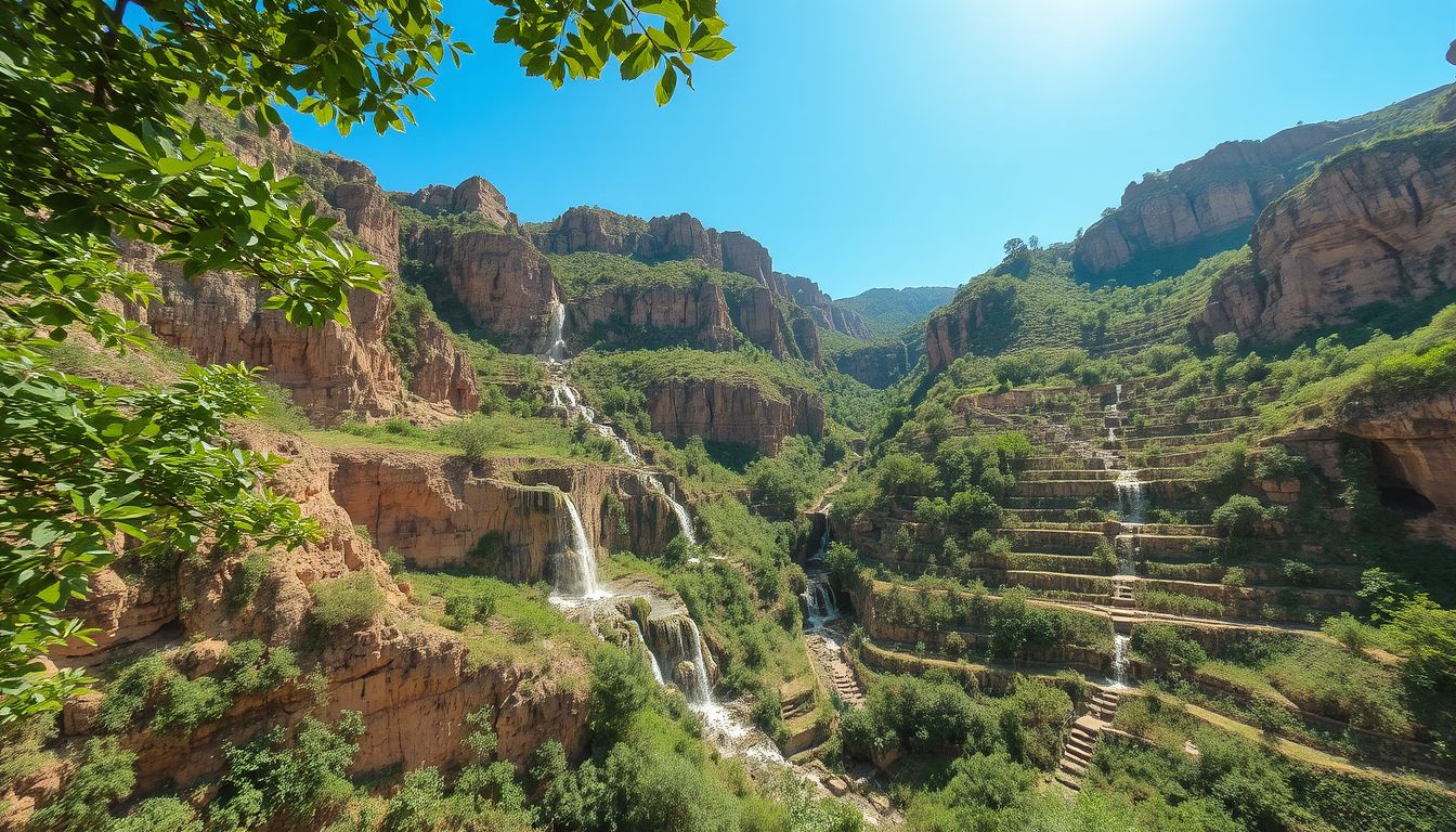 Graphic representation of Algeria