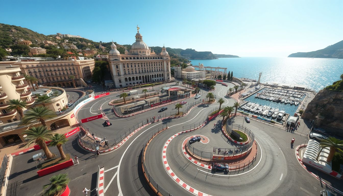Graphic representation of Monaco